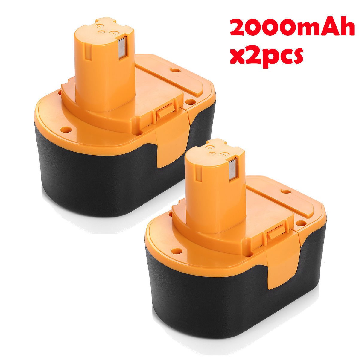 2x 14.4V Battery For Ryobi 1314702 130224010 14.4Volt CTH1442K2 HP1441