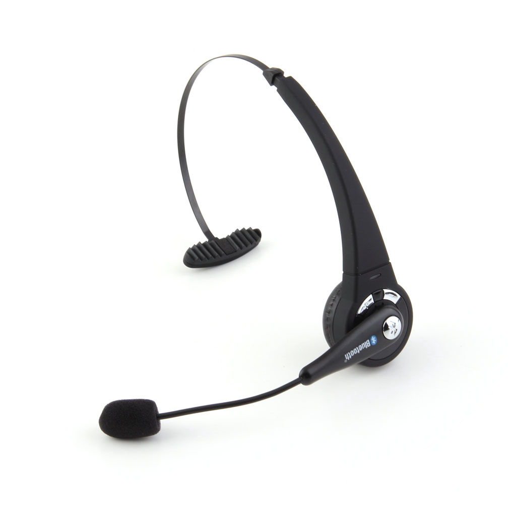 OverHead Bluetooth Wireless Trucker Headset with Boom Mic For PS3