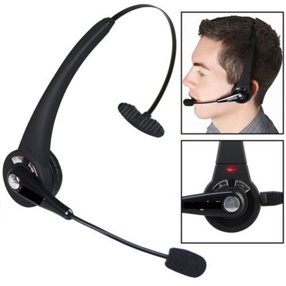 OverHead Bluetooth Wireless Trucker Headset with Boom Mic For PS3