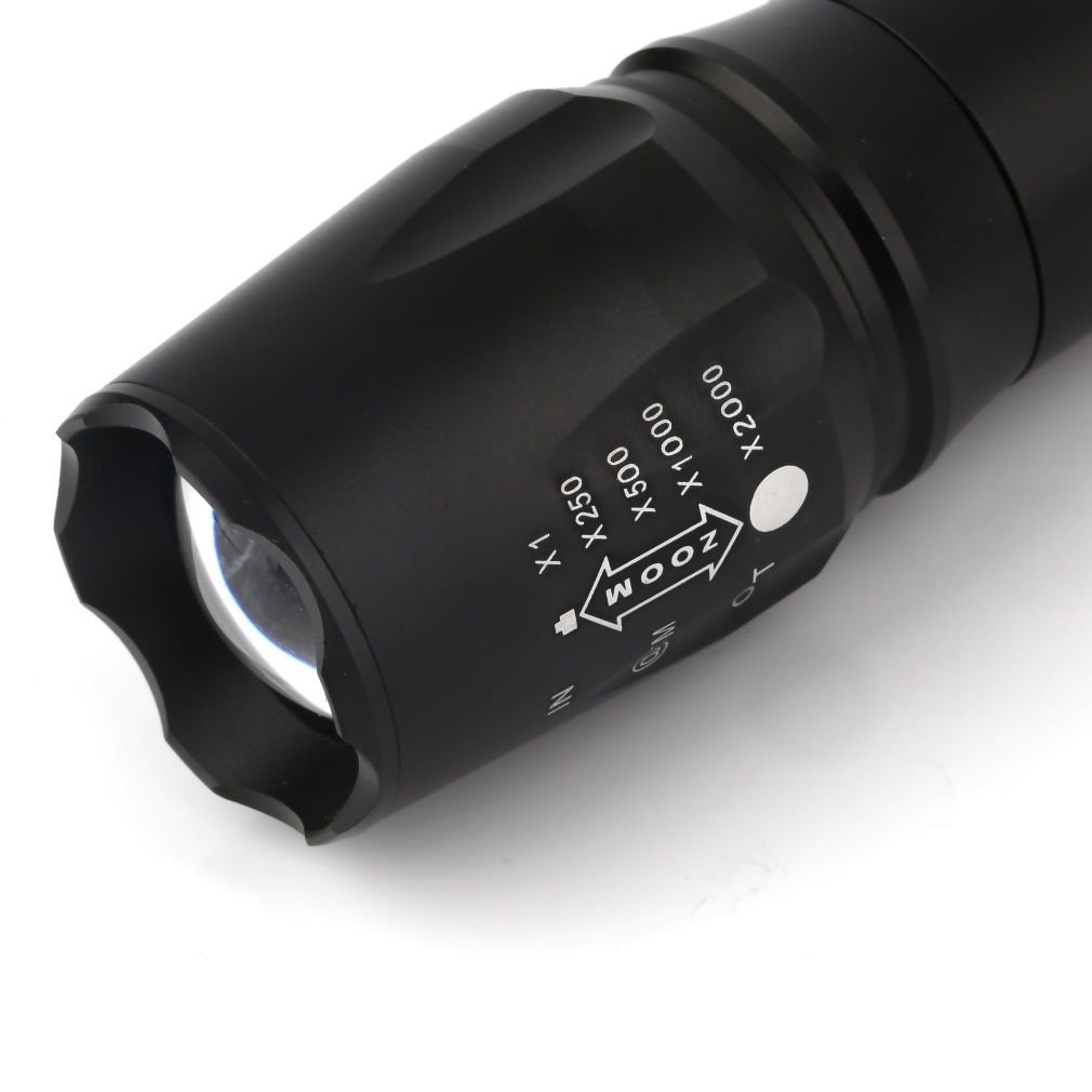 G700 X800 BYB Shadow Hawk Flashlight Led Tactical Zoom Battery Charger