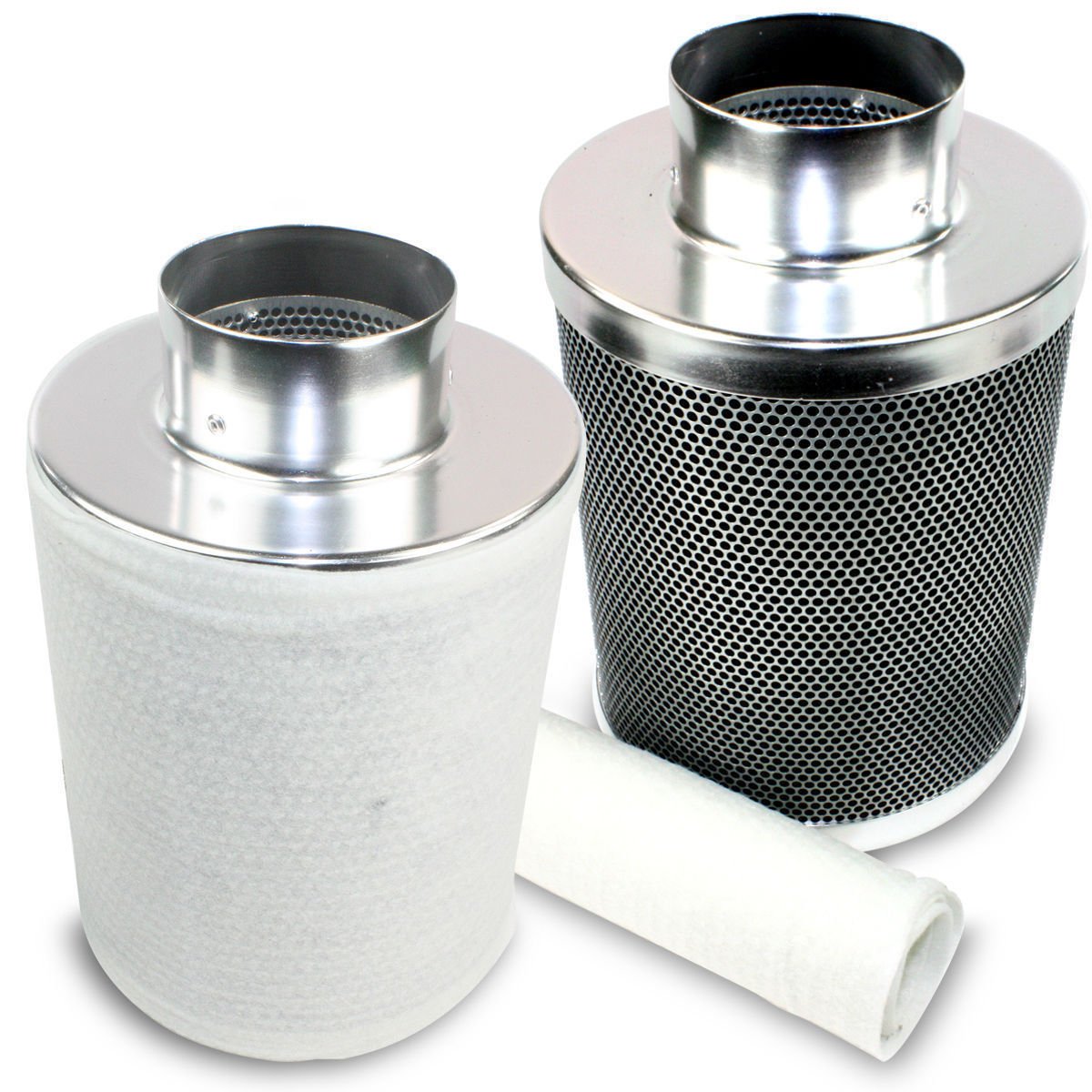 4 Carbon Charcoal Filter Odor Control Scrubber Fit Grow Light Tent Fan