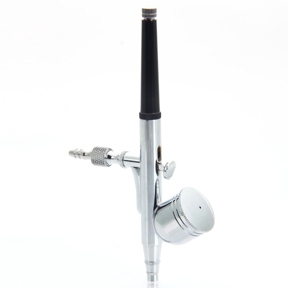 New HD 130 Airbrush Kit 0.2mm Gravity Feed Dual Action Spray Gun Air ...