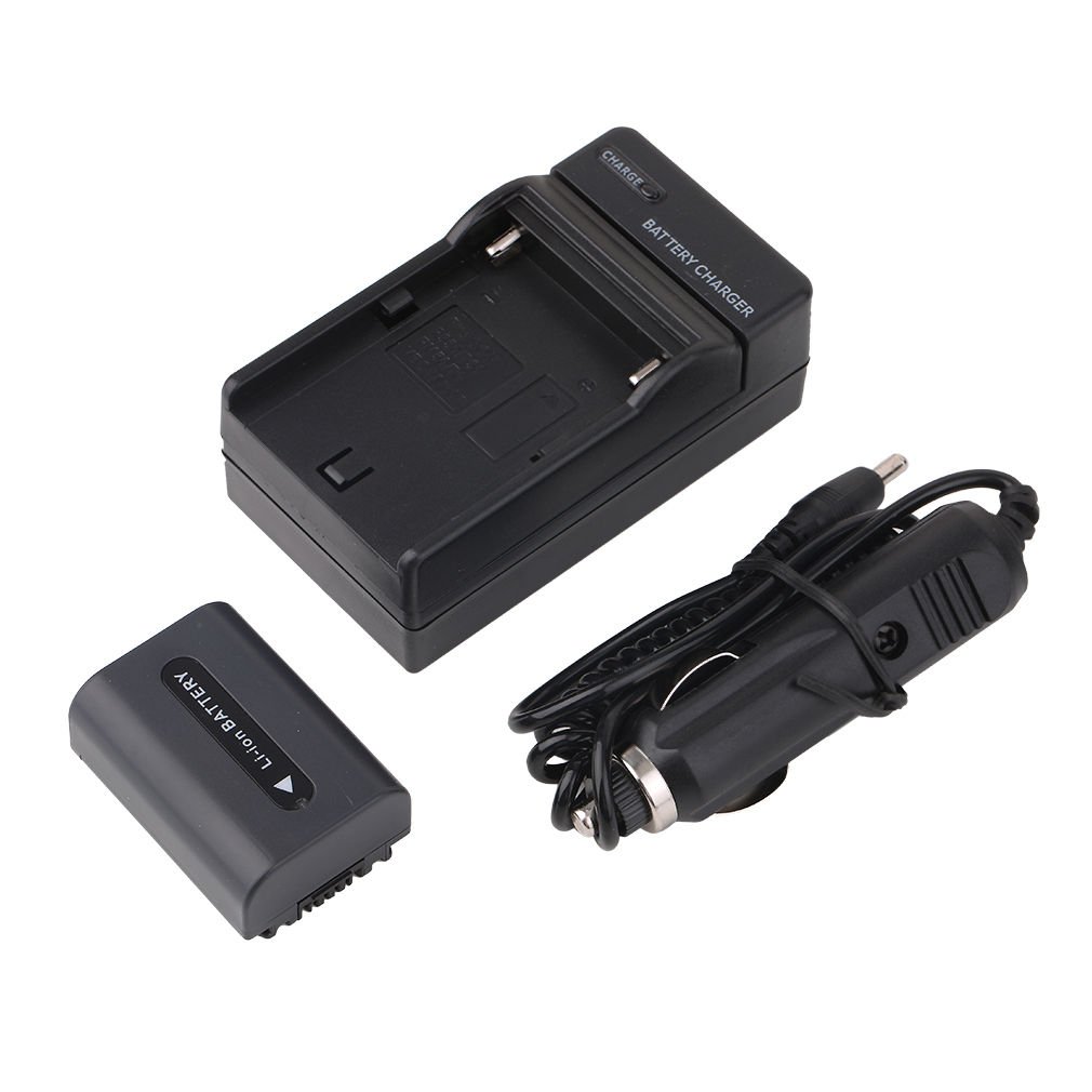 1000mAh NP FH50 Battery Charger For Sony ALPHA A230 A290 A330 A380 A390