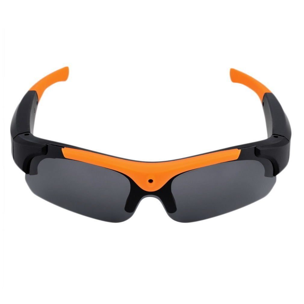 HD 1080P Sunglasses Eyewear Sport Camera DV Cam DVR Video Recorder Yellow