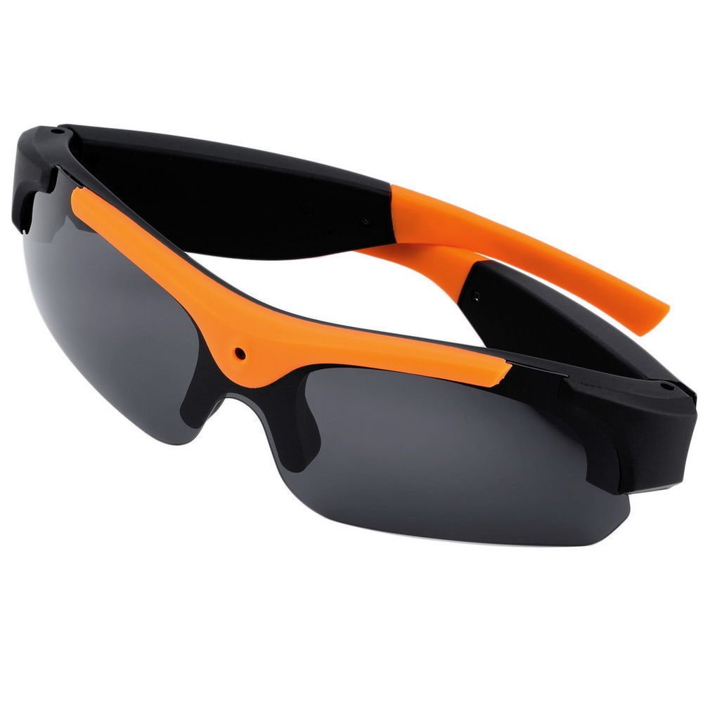 HD 1080P Sunglasses Eyewear Sport Camera DV Cam DVR Video Recorder Yellow