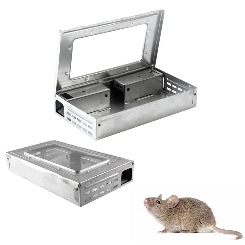 MULTI CATCH CLEAR TOP HUMANE REPEATER MOUSE TRAP BRAND NEW