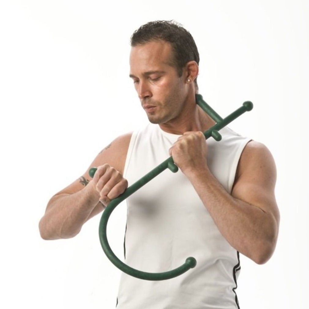 Hot Sale Back Hook Massager Neck Self Muscle Pressure Stick Tool Trigger