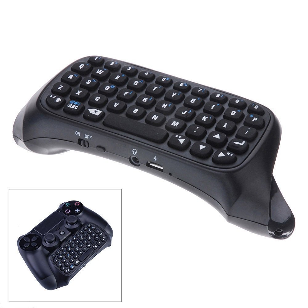 New PS4 Bluetooth Wireless Keyboard Keypad Chatpad F PlayStation 4 Controller