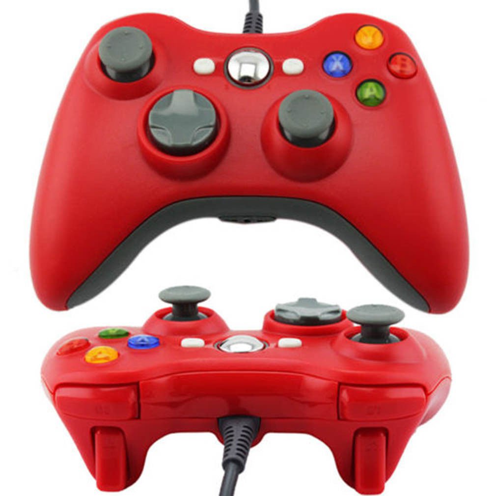 USB Wired GamePad Joypad Controller For Microsoft Xbox 360 Slim PC Windows