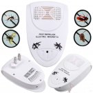4 x Ultrasonic Electronic Indoor Anti Mosquito Mice Pest Bug AC Wall Repeller