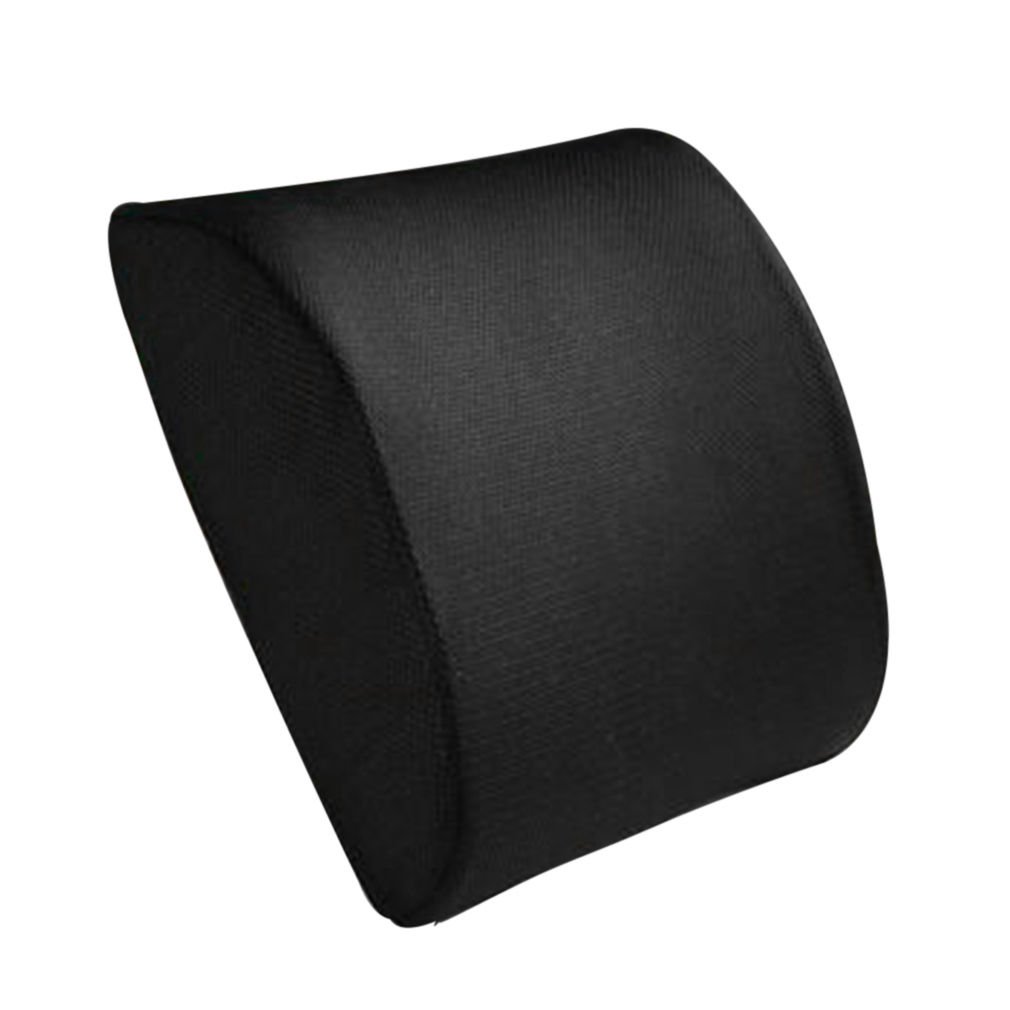 Memory Foam Travel Pillow Back Lumbar Support Car Bus Seat Cushion Chair Relax
