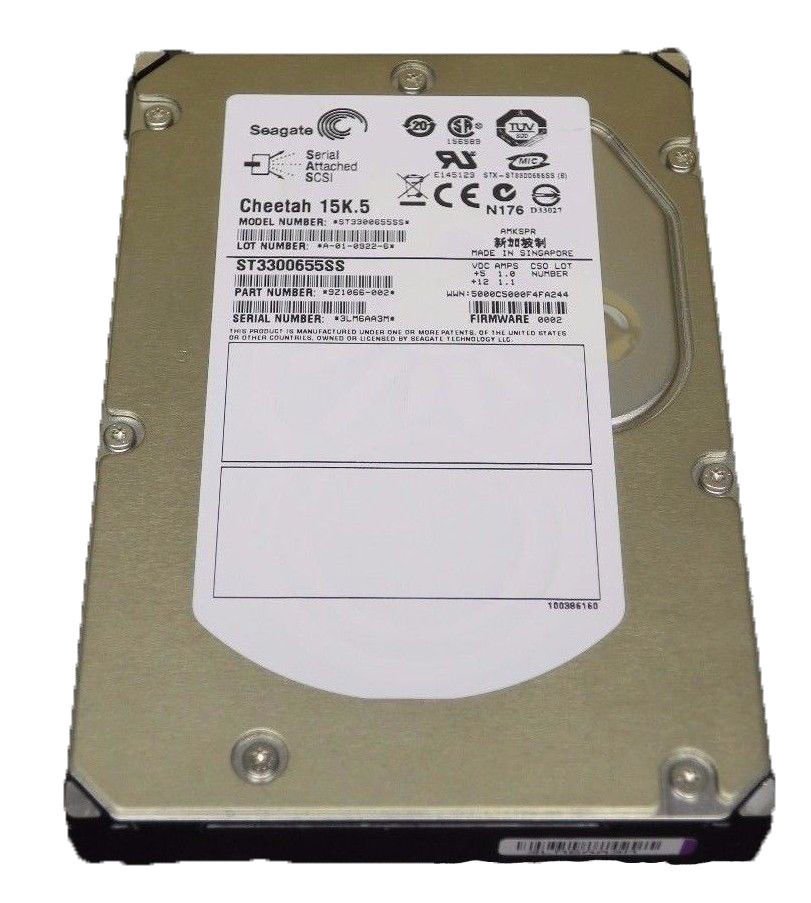Genuine Seagate 15000Rpm SAS 3.5 ST3300655SS 300GB Hard Disk Drive