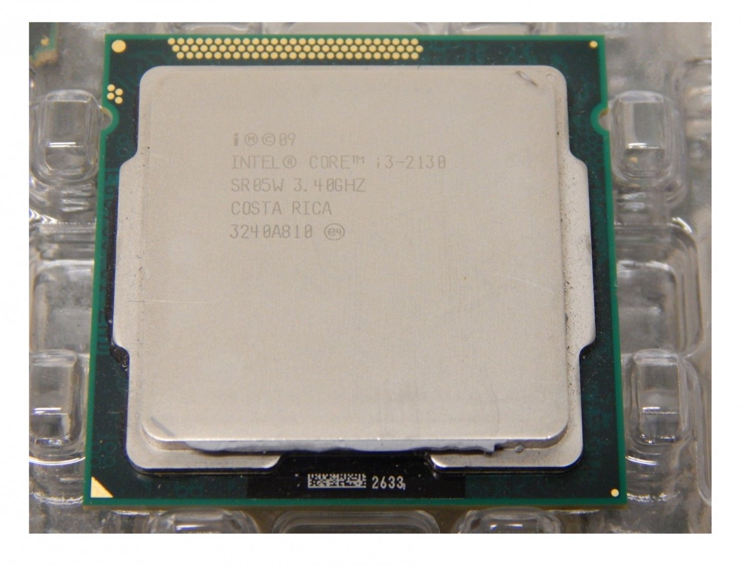 Genuine Intel Dual-Core i3-2130 3.40GHz 3M Socket1155 Processor LGA1155-SR05W
