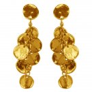Earrings MANON, Medallion Discs Chandelier Earrings, Karine Sultan