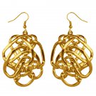 Dangle Earrings JULIETTE, Overlapping Oval Rings, Karine Sultan