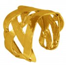 Bracelet VERA, Overlapping Hammered Flat Sticks