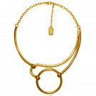 Necklace MIA, Geometric Cut-Out Circle Choker