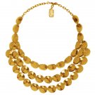Statement Necklace LUCIE,  Three Rows, Karine Sultan