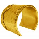 Bracelet ANNE,  Hammered Textured Cuff, Karine Sultan