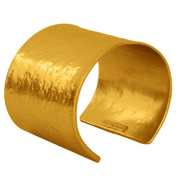 Bracelet ZOE, Classy Textured Cuff, Karine Sultan