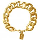 Karine Sultan Thick Lux Chain Link Statement Bracelet