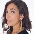 The Caroline Tassel Earrings, Gold Tassel Earrings