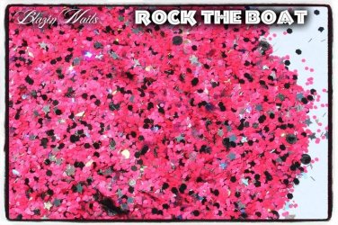 'rock the boat' glitter mix