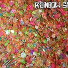 'rainbow smash' glitter mix
