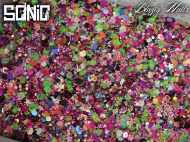 'sonic' glitter mix