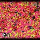 'neon orgy' glitter mix