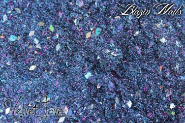 'velvet love' glitter mix