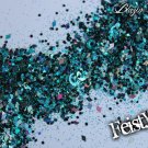 'feisty' glitter mix