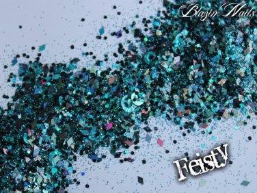'feisty' glitter mix