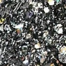 'gunmetal' glitter mix