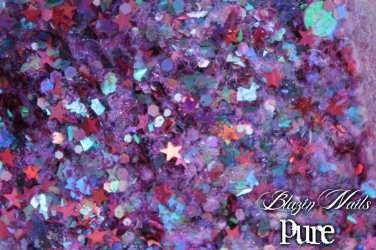'pure' glitter mix