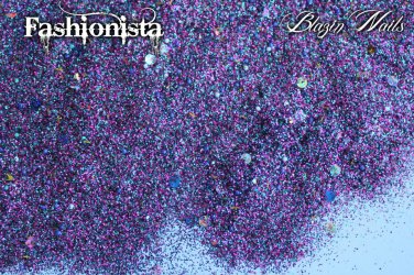 'fashionista' glitter mix