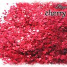 'cherry pie' glitter mix