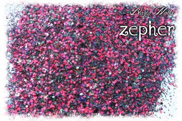 'zepher' glitter mix