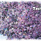 'zanzibar' glitter mix
