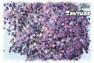 'zanzibar' glitter mix