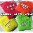 'chunky yellow' glitter mix
