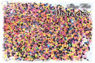 'distracted' glitter mix