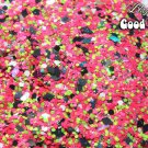 'good vibes' glitter mix