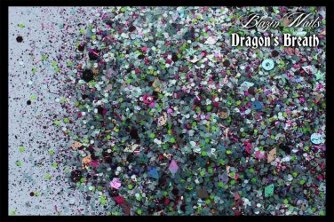 'dragon's breath' glitter mix