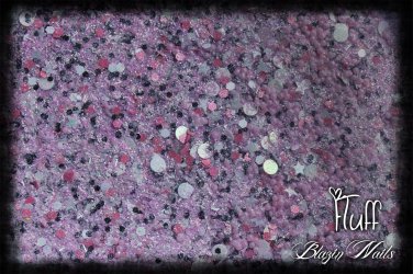 'fluff' glitter mix
