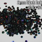 2g bag of black holographic discs