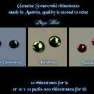 GENUINE SWAROVSKI CRYSTALS SS5 PERIDOT- 100P