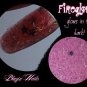 'fireglow' glitter acrylic mix glow