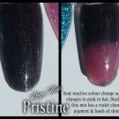 'pristine' glitter acrylic mix colour change