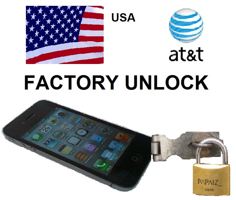 AT&T iPhone Unlock Service clean IMEI 1-5 days